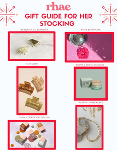 rhae gift guide for her stocking