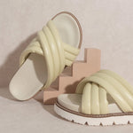 Load image into Gallery viewer, grace puffed sandal
