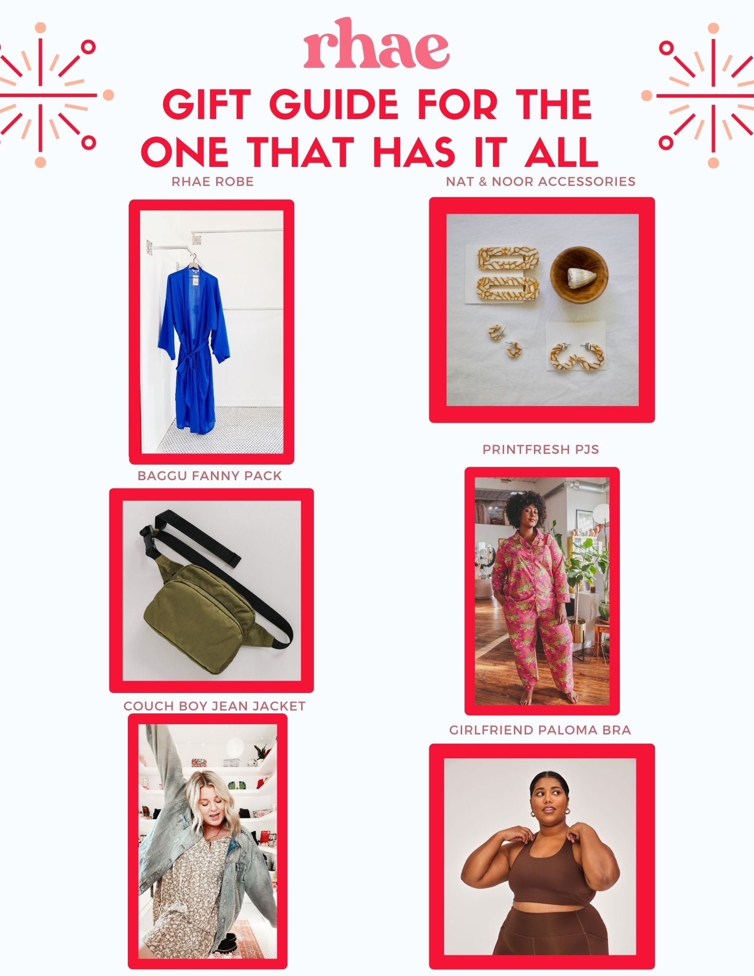 rhae gift guide for the one that has it all