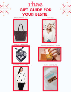 rhae gift guide for your bestie