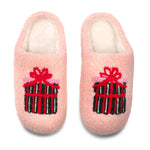 Load image into Gallery viewer, holiday slippers
