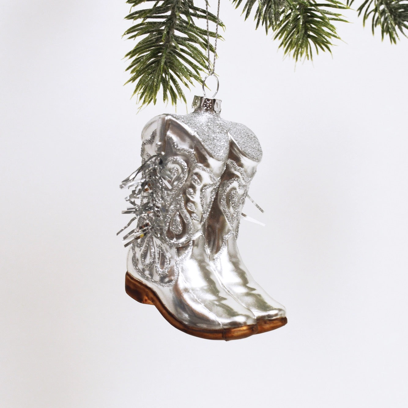 cowboy boot ornament