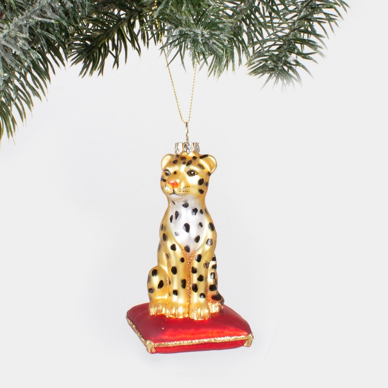 leopard ornament