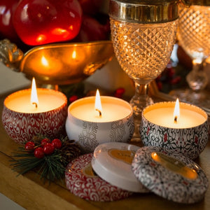 soi holiday candle