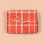 Load image into Gallery viewer, plaid gift wrap
