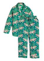 Load image into Gallery viewer, Printfresh long sleeve green Pajama set
