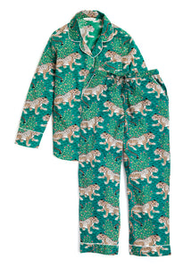 Printfresh long sleeve green Pajama set