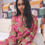 Load image into Gallery viewer, Printfresh Bagheera Leopard Print Long Sleeve Pajama Set (multiple colors)
